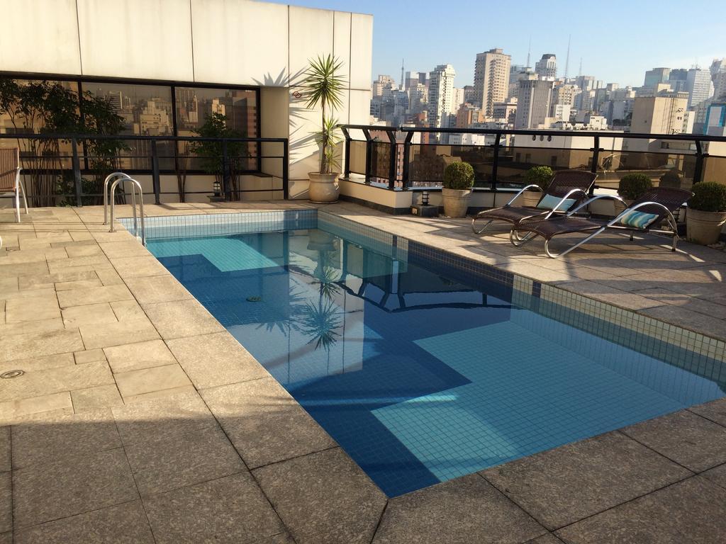 Apartamento Flat Nos Jardins เซาเปาโล ภายนอก รูปภาพ